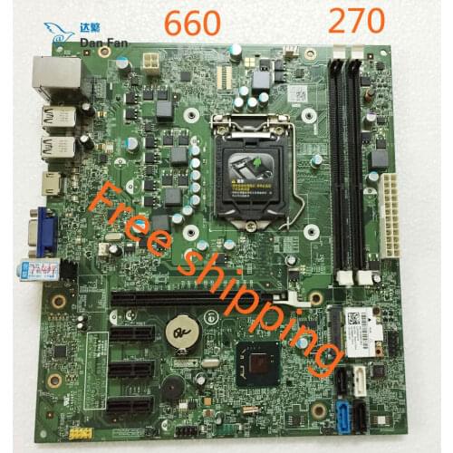 CN-084J0R 84J0R For DELL Inspiron 660 Vostro 270 Desktop Motherboard MIB75R/MH_SG 11068-1 Mainboard 100%tested fully work