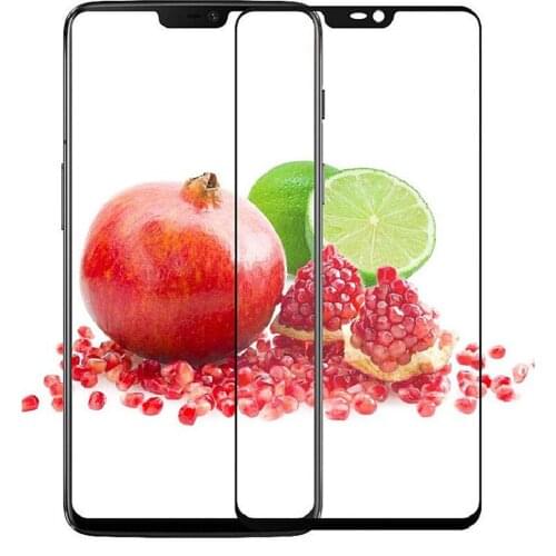 For Oneplus 6 Full Coverage Protective Tempered Glass Screen Protector Ultra Thin Soft Edge Explosion-proof Front Guard Films