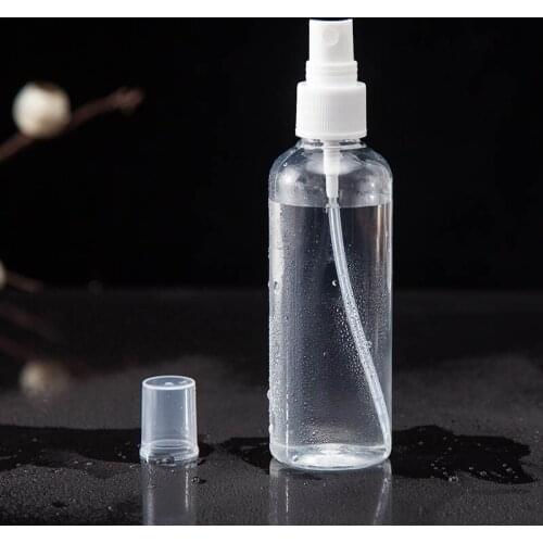 60ml Travel Transparent Plastic Bottle Perfume Atomizer Empty Spray Bottle Empty Cosmetic Containers Bottle Beauty Tool