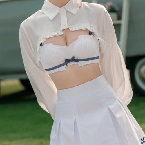 Lace Womens Lingerie Sexy Mesh Bra Set Push Up Off Shoulder Panties Underwear Wireless Bow Bralette Brief Intimates Black 36 38