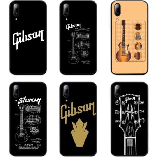 Les Paul Gibson Guitar Phone Case For Vivo Y91c Y17 Y51 Y67 Y55 Y7s Y81 Y19 Y97 Y93 V17 vivos5