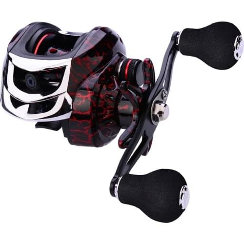 Sea lake Baitcasting reel Left Right hand Fishing reel 7.1:1 metal 18+1BB Deep Cup High Speed Spool Magnetic brake Spinning Reel