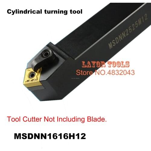 MSDNN1616H12 16*16*100mm Metal Lathe Cutting Tools,CNC Tool Cylindrical turning tool, External Turning Tool,Type MSDNN