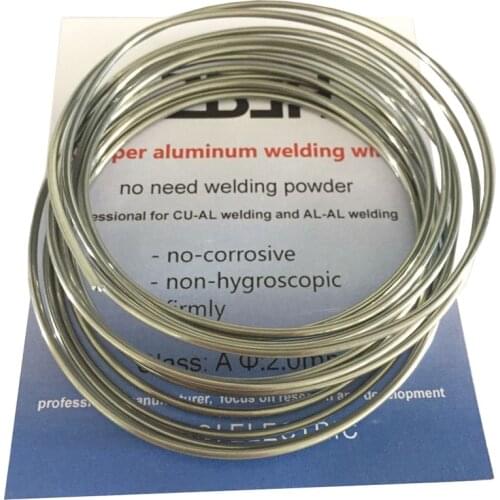 2.00mm*3m low temperature flux cored copper aluminum gas welding rod brazing welding wires for transformer refrigerator etc