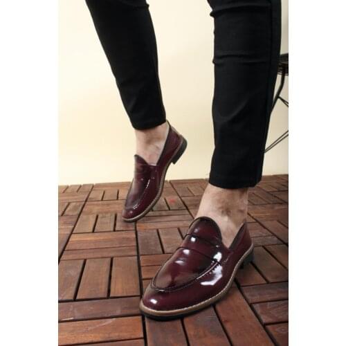 Oksit Men's Patent Leather Shoes