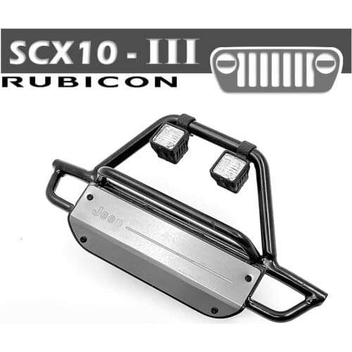 Meta front bumper for Axial AXI03007 SCX10 III Jeeprc car parts