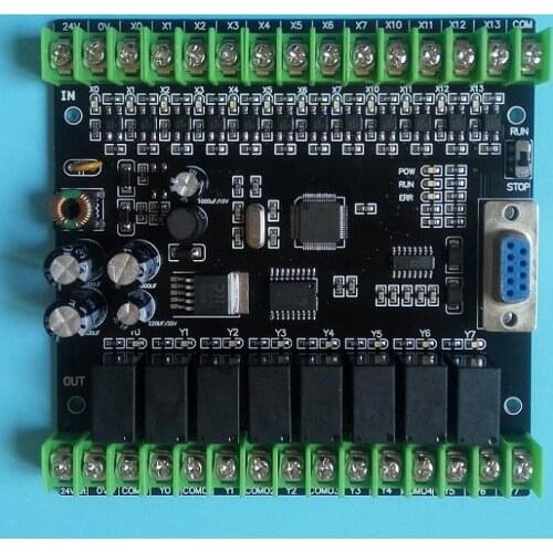 PLC Industrial Control Board FX1N-20MR FX1N-20MT Plate PLC Programmable Controller