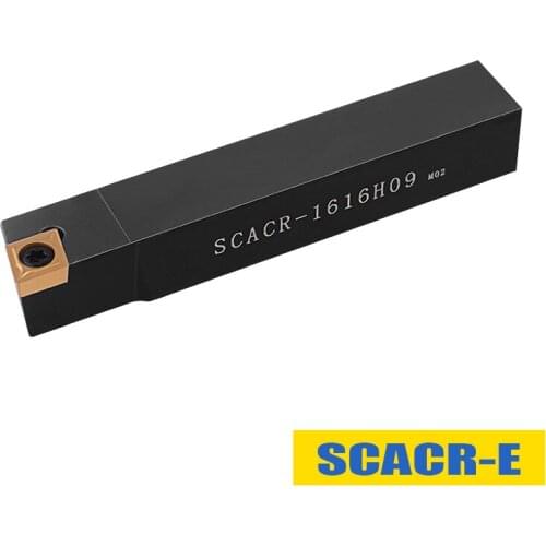 SCACR08080K06 SCACR1010K06 SCACR1616H09 SCACR2020K09 External Lathe Turning Tool Holder Cutting angle 90 degree no inserts
