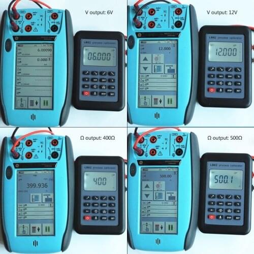 LB02 Calibrator Tester Resistance Current Voltmeter 4-20 mA Signal Generator-M15