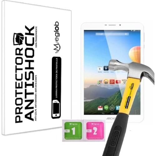 Screen protector Anti-Shock Anti-scratch Anti-Shatter compatible with Tablet Archos 80b Xenon