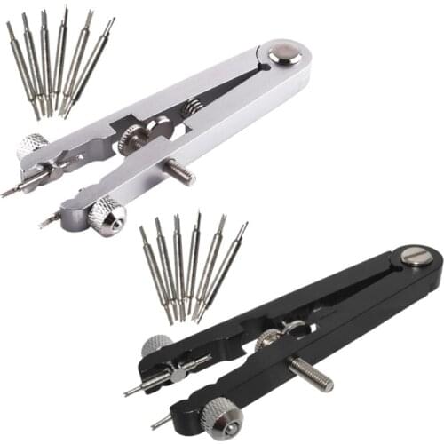 6825 Raw Ear Disassemble Plier Spring Bar Removing Repair Table Tool Watch Bracelet Metal Remover 896B