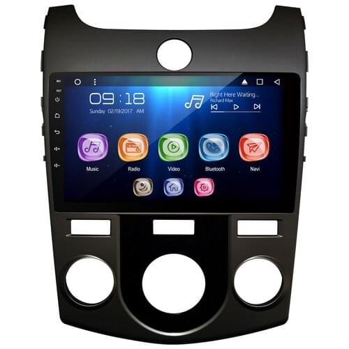 Allways 9" IPS Screen Android 9.0 Octa-core Ram 2GB Rom 32GB Car Multimedia for Kia Forte 2010- Manual Air Condition