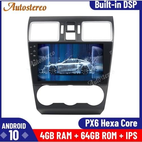 Android 10 128 For Subaru Forester WRX 2014-2016 Car GPS Navigation Multimedia Player Head Unit Radio Tape Recorder Auto Stereo