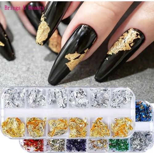 Фольга для дизайна ногтей Brings U Beauty China At AliExpress