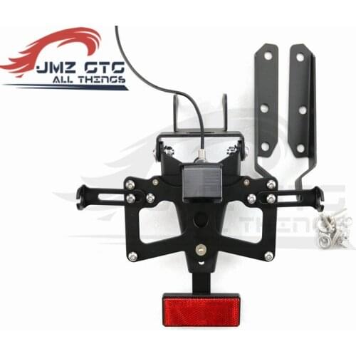 For SUZUKI GSXR1000 2007 2008 Motorcycle Tail Tidy Fender Eliminator Registration License Plate Holder LED Light
