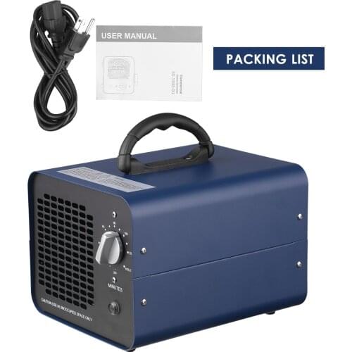 220V Ozone Generator with Timer HoOzonator Industrial Cleaning Machine Compact Air Cleaner Air Purifier