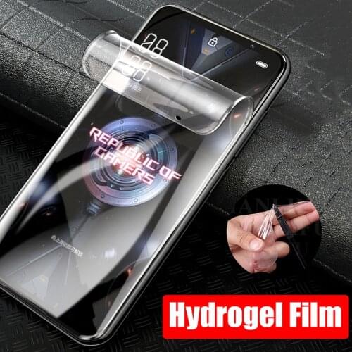 Hydrogel Film For Asus Zenfone Max Pro M2 ZB631KL M2 ZB633KL ZS630KL ZB601KL ZB602KL ROG Phone 2 TPU Screen Protector 5Z ZS620KL