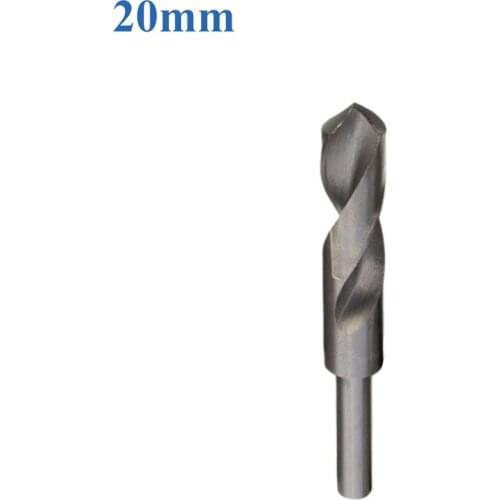 HSS Drill Bit 14mm To 32mm Round Shank Reduced Shank High Speed Steel Twist Drill Bit For Bore Machining Drilling Steel Wood