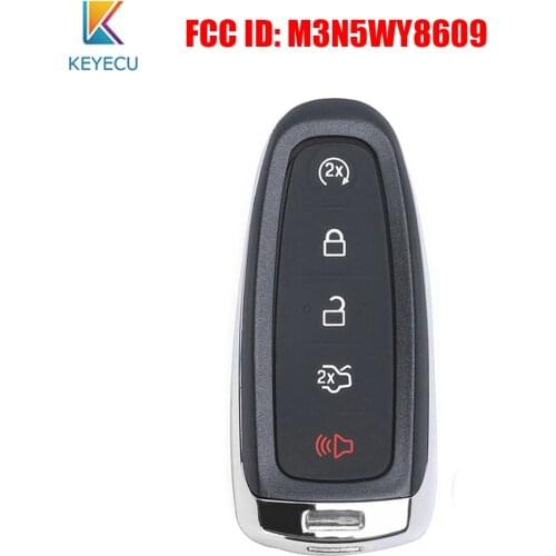 Keyecu M3N5WY8609 for Ford Edge Escape Expedition C-max Taurus Flex Focus Smart Remote Key Fob 315MHz ID46 PCF7953