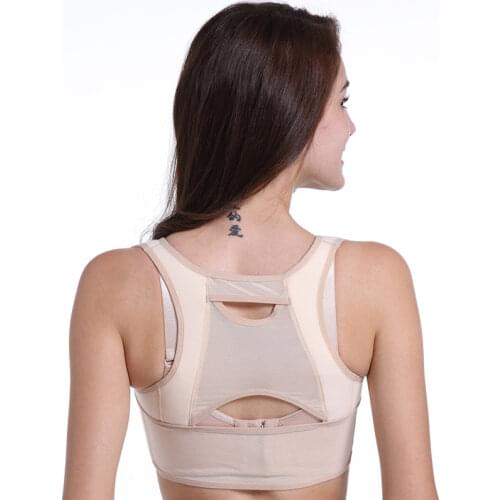 1PC Women Chest Posture Corrector Support Belt Body Shaper Corset Adjustable Shoulder Back Brace Back Pain corretor de postura