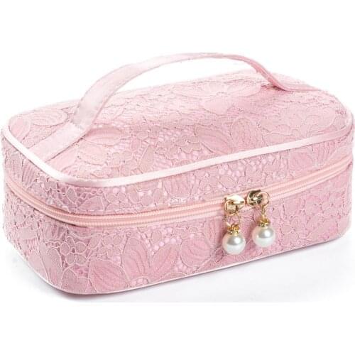 Fashion Women Mini Pouch Wholesale Hot Sale Clutch Phone Bag Cute High Quality Makeup Bag Dropshipping Lady Lace Cosmetic Bag