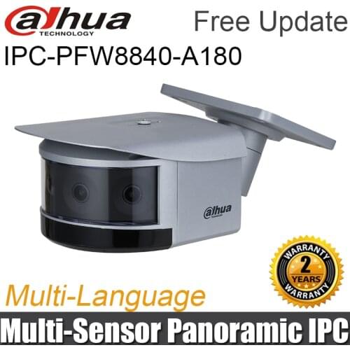 DAHUA IPC-PDBW8800-A180 1080P IP Camera H.265 4x2MP Multi-Sensor Panoramic Network IR Dome Camera POE PDBW8800-A180 2 Megapixel