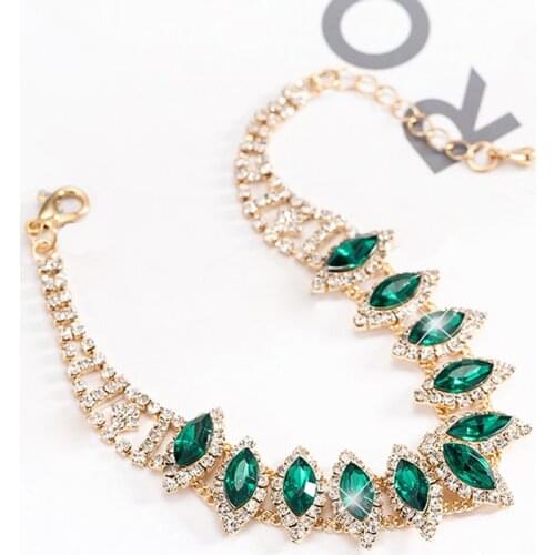 Trend New Sweet Multicolor Small Exquisite Silver Plated Bracelet Fashion New Fashion Jewelry Personality Bracelet Female Gift