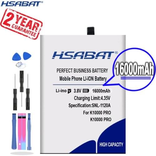 New Arrival [ HSABAT ] 16000mAh Replacement Battery for Oukitel K10000 Pro
