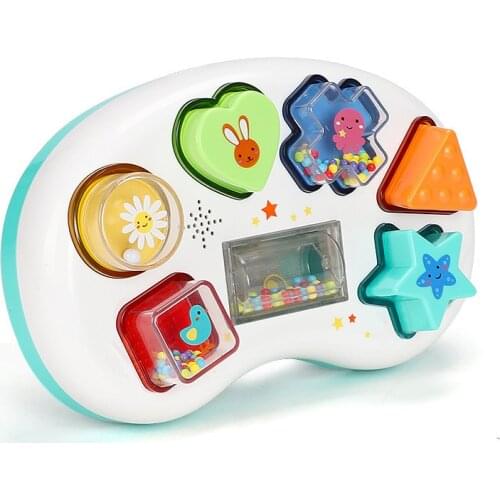 Early Education Puzzle Whack-a-mole Baby Graphics Cognitive Blocks Matching Toys for Children 1-3 Years Old