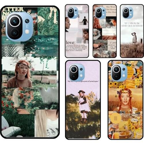 TV series Anne with an E For Xiaomi Mi 11 Lite 9 10 10T Pro Mi 11 Ultra Phone Case For POCO F3 F2 M3 X3 Pro Cover