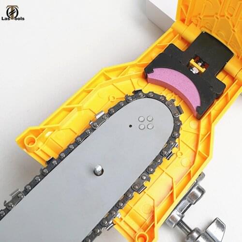 Chainsaw Teeth Sharpener chainsaw Portable Durable Easy Power Sharp Bar-Mount Fast Grinding Chainsaw Chain Sharpener Tool