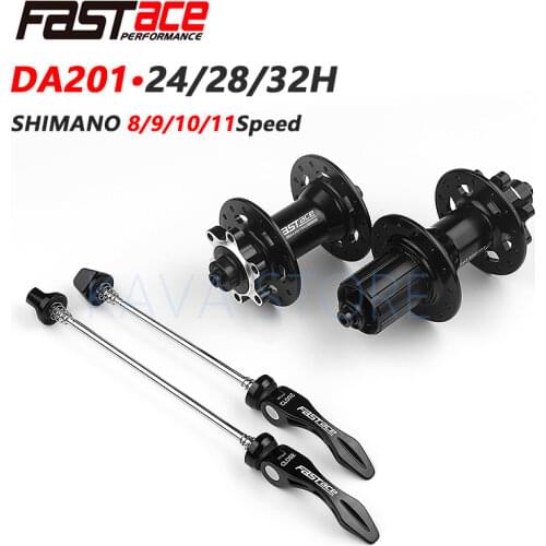 Fastace Hub DA201 Sealed Bearing Disc Brake 24 28 32 Holes Bicycle Quick Release 8 9 10 11 Speed 30 Rings MTB Mountain Bike Hub
