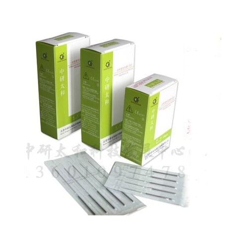 Zhongyantaihe 100pcs single use size packing sterilize acupuncture disposable acupuncture needles individually packaged