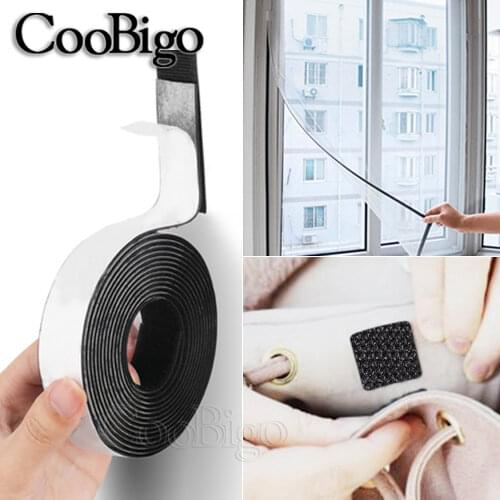 1 Meter/Pairs Hook and Loop Fastener Magics Tape Velcros Strong Self Adhesive for Sofa Bag Shoes Gament DIY 16/20/25/30/40/50mm