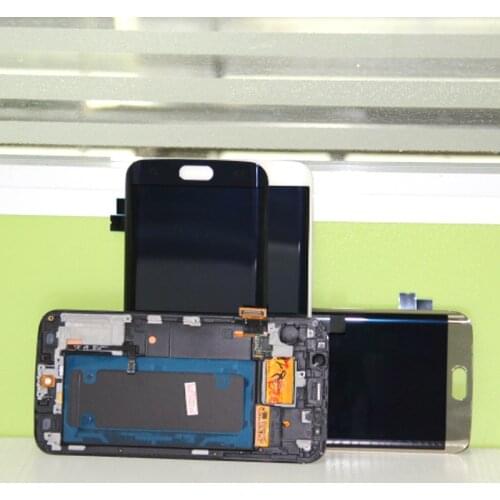 100% TestFor Samsung Galaxy S6 Edge G925F G925A G925P LCD Display Screen with Touch Digitizer Tracking No