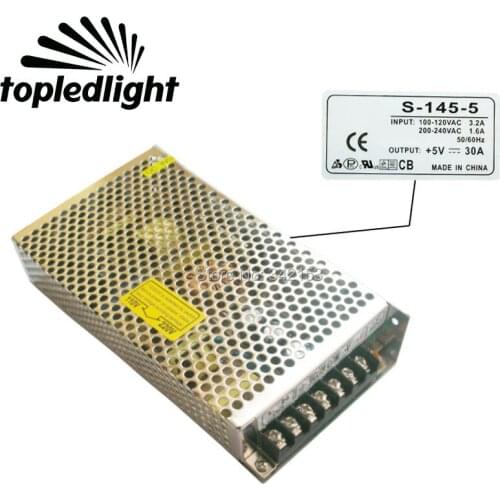 Portable Lighting Accessories 5V 30A 150W Universal Regulated Switching Power Supply For CCTV Cameras Led Strip Home Appliances