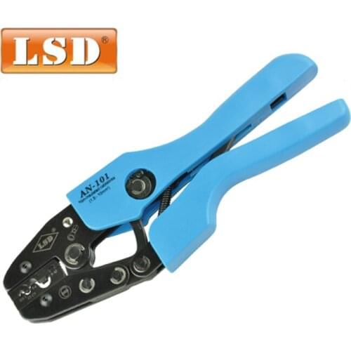 AN-101 carbon steel hand crimp tool 1.5-10mm2 non-insulated pin terminal cimping tool