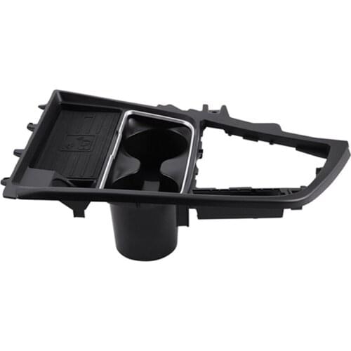 15W Car Qi Wireless Charger for Bmw 3 4 Series F30 F31 F32 F33 F34 F35 F36 Fast Charging Plate Phone Water Cup Holder