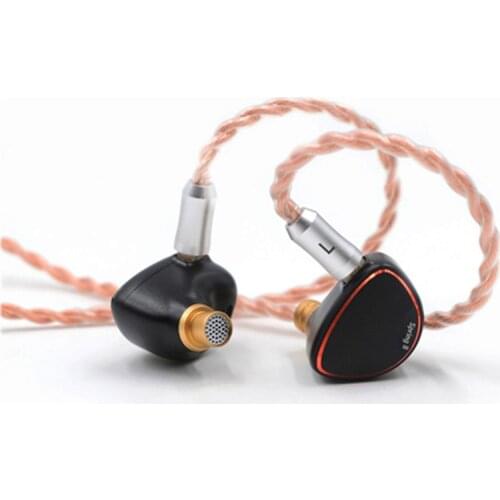 BQEYZ Spring2 1BA+1DD 9 Piezoelectric Earphones Triple Hybrid Driver HiFi Monitor Sports Earbud With Replaceable cable NO.3 BQ3