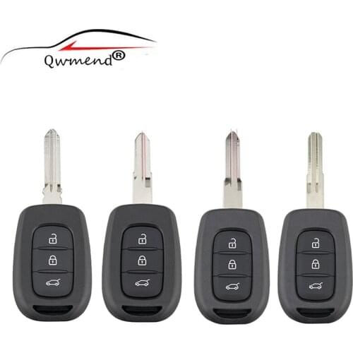 3BUT Remote Car Key Shell Case for Renault Duster Sandero Dacia Logan Clio Captur Laguna Scenic 2016 2015 for Renault Key Shell