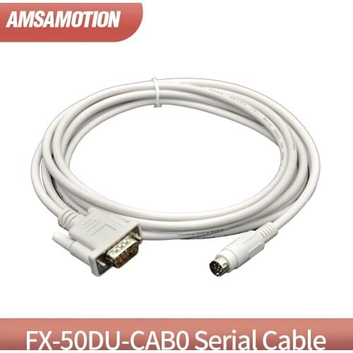 FX-50DU-CAB0 For Mitsubishi F940/930/920 Series Touch Screen Connect Mitsubishi FX Series PLC GT11 GT15 HMI GT01-C30R4-8P