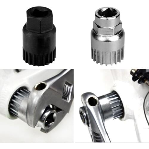 Bicycle Bottom Bracket MTB Bike Crank Extractor Remover Bottom Bracket Repair Tool 20 Teeth Fit diagnostic-tool Repair