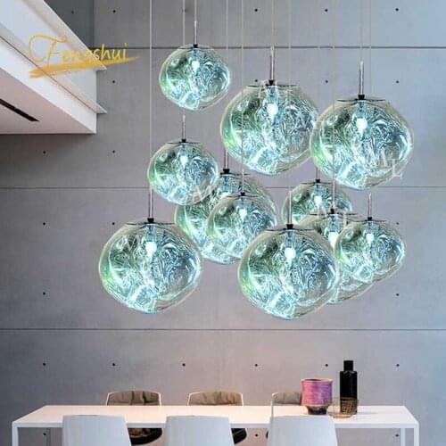 Nordic Creative Led Pendant Lights Lighting Modern Indoor Decor Hanging Lamp PVC Lava Lamps Living Room Bedroom Loft Bar Cafe
