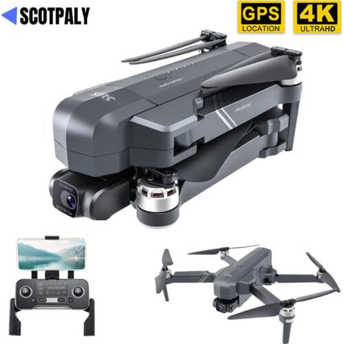Camera Drone F11 PRO RC Quadcopter 4K HD 2-axis Gimbal Dron Brushless 5G WIFI FPV GPS Waypoint Flight Professional Drones