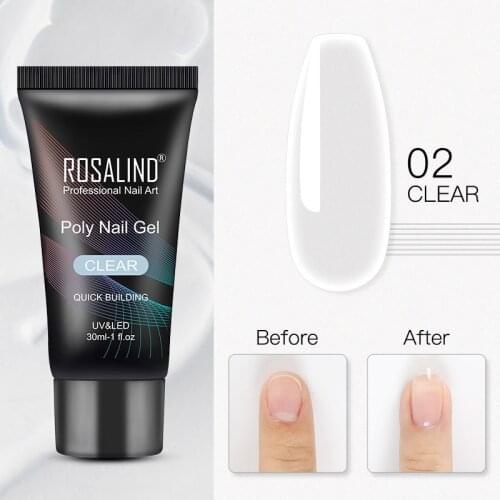 Hot Selling 1pcs Nail Fast Solid Extender 30ML No Paper Support Extend Nail Crystal Nail Model Extend Cream