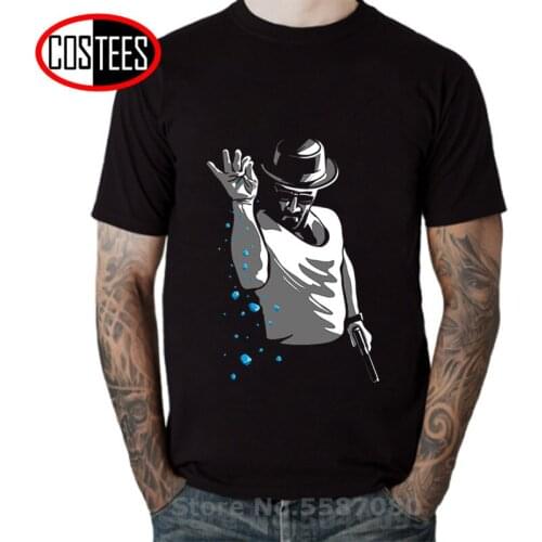 Fashion Cool TV show drug dealer heisenberg bae T shirts blue meth Funny salt sprinkle turkish chef design breaking bad T-shirts
