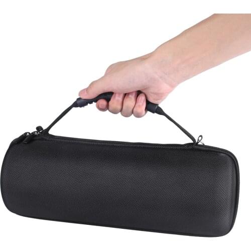 2019 New PU EVA Hard Case Speaker Carry Storage Case Pouch With Belt for Pulse3 Bluetooth Speaker