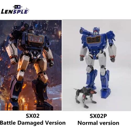 NEW Transformation Thunder Warrior SX-02 SX02 Soundwave Movie KO Action Figure Toys With Boxx