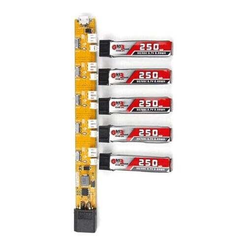 3.7V Parrallel Charger Board fast charge for 1.25MM 2.0MM tiny6 7 inductrix MCPX