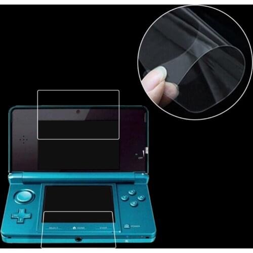 2017 New Promotion Clear Top + Bottom Screen Protectors LCD Screen Film For Nintendo For 3DS XL LL